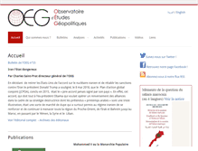 Tablet Screenshot of etudes-geopolitiques.com